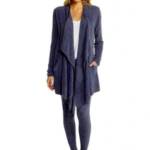 Barefoot Dreams Cardigan Blue